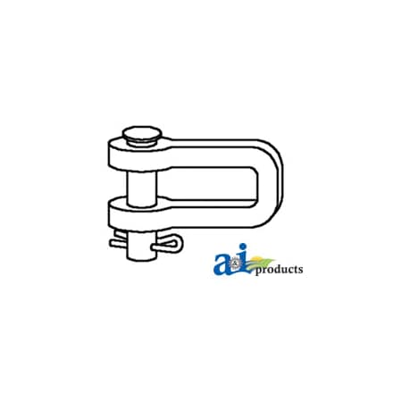 A & I Products Check Chain Clevis Kit 3" x5" x1" A-FP165